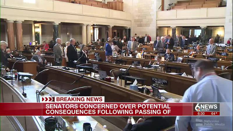 Now that LB574 has passed and is headed to Gov. Pillen's desk, senators are concerned about...