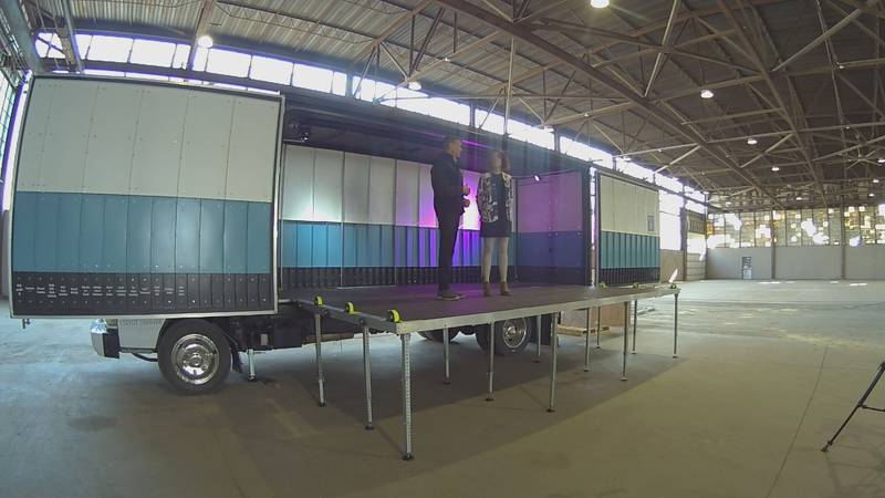 The present-day Omaha Mobile Stage.