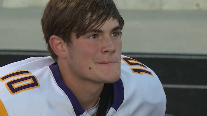 Bellevue West quarterback Daniel Kaelin
